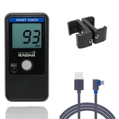 Pocket Radar Smart Coach bundle with Universal Mount and right-angle USB