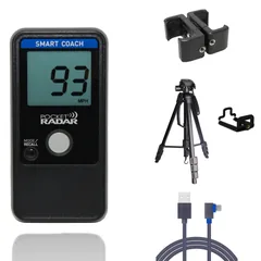 Pocket Radar Smart Coach Training Bundle with tripod and mounts